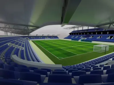 STADIUM HD SOCCER 3D model