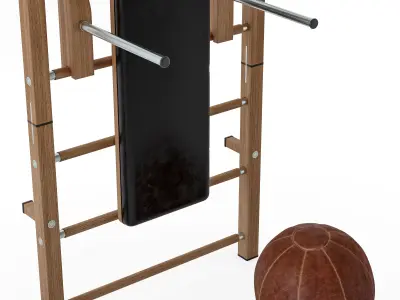 Maxwall Training sport set home gym 3D model