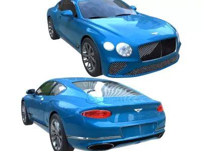 Bentley Continental GT 2018 3D model