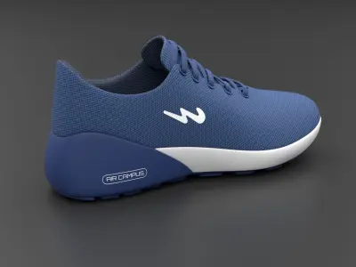 Campus Running shoes 3D model