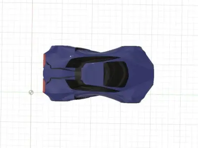 Super car000 3D model