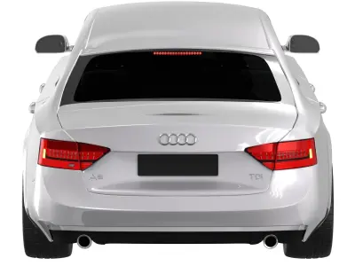 audi a5 2012 3D model