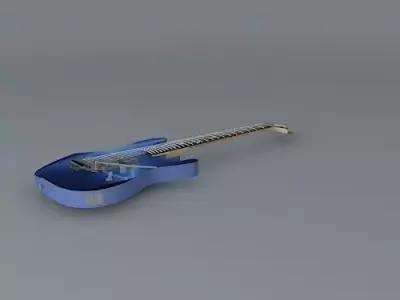 Kramer Nightswan with lighting bolt graphics Free 3D model
