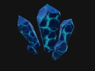 mineral Low-poly 3D model