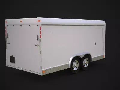 Cargo Trailer 3D model