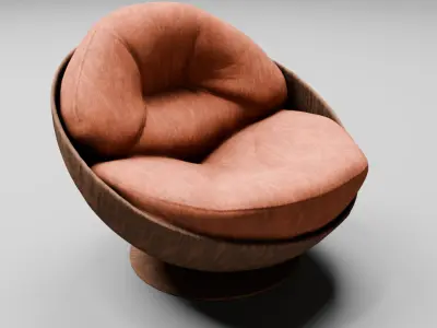 Modern Luxury Sofa 3D Model 3D model