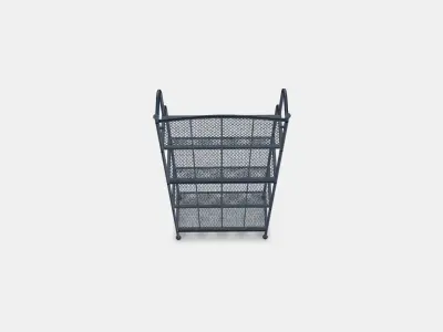 LACKO Shelving unit outdoor 1 Low-poly 3D model
