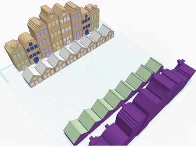 Amsterdam House Chess Free 3D print model