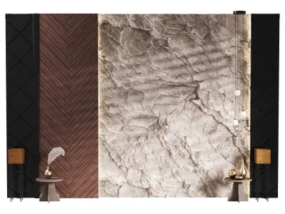 Decorative Wall panel  15 3D model purchase