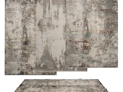 9 in 1 Rug Collection No 11 Low-poly 3D model