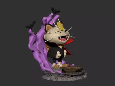 meowth halloween 2025 3D print model