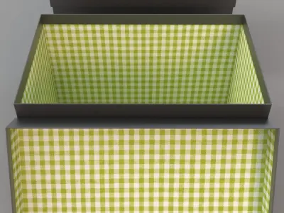 Stationery Storage Boxes 3D model