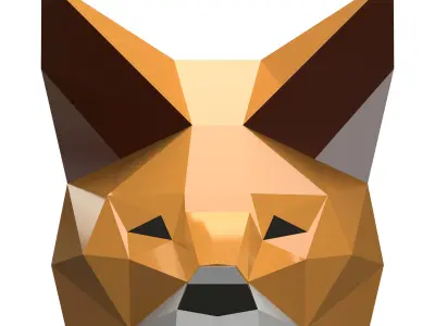 Metamask Low-poly 3D model