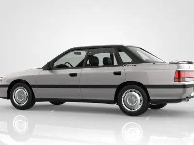 Subaru Legacy 1990 3D model