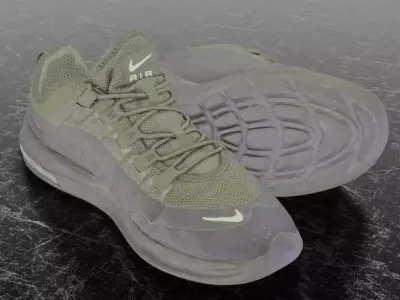 NIKE AIR MAX AXIS 3D SHOES 3D model