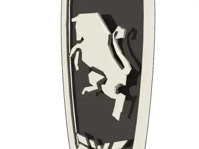 Torino insign 3D model
