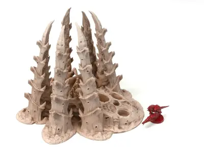 Tyty bug party terrain remix Part 9 Free 3D print model