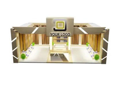  Booth Exhibition Stand a94 3D model