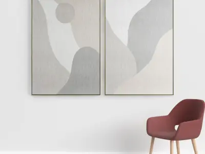 Photo Frame 291 Low-poly 3D model