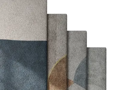 Carpet set 58 3D model