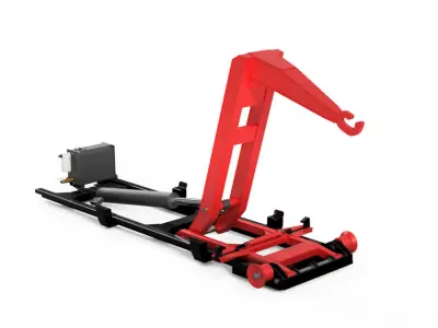 Hookloader City Lifting and tipping loader 3D model