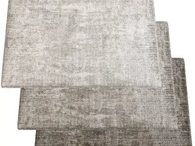 Carpet Set Low-poly 3D model