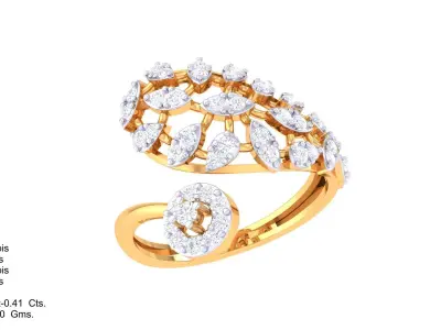 Diamond Ring 23 3D print model