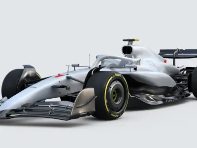 F1 Generic Car 2025 Template 3D model