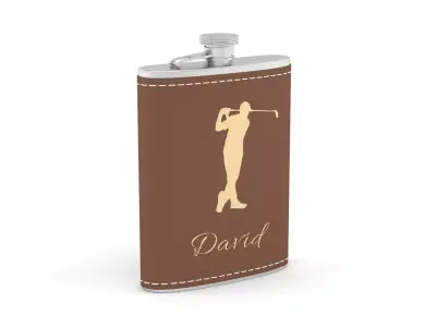 Personalized Flask Set 3D model