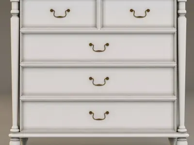 Laura Ashley commode 3D model