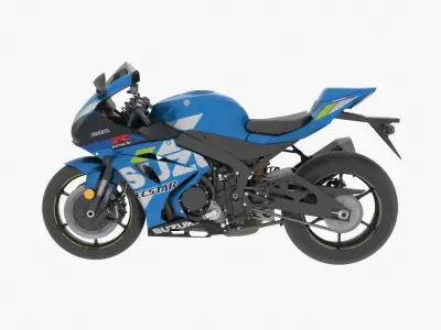 Suzuki GSX R1000R 3D model