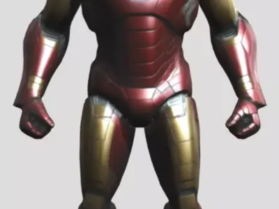 IRON MAN 3D print model get