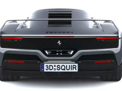 Ferrari SC40 2025 3D model