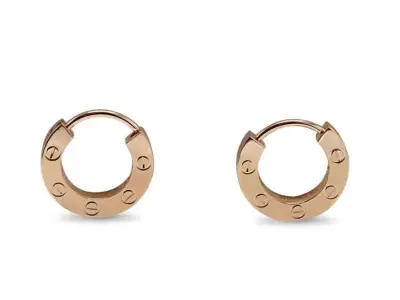 Nail Earrings Brand Jewelry 3D print model