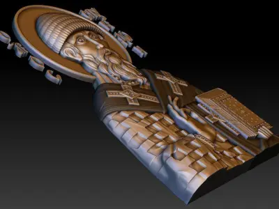 Saint  Spyridon of Trimyphus 3D model
