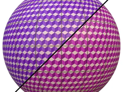 tile patterned 144-seamless-4k-pbr  3D model