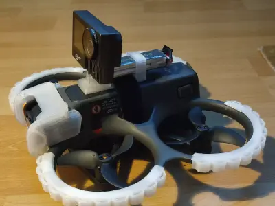 DJI avata 2  freestyle and racing super cover camera  guard plus 3D print model