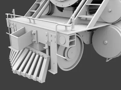 Steam Train Model Only 3D model