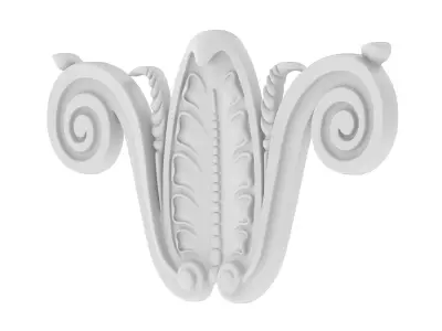 Cartouche Ornament 025 3D model
