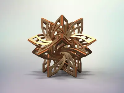 Frabjous Low-poly 3D model