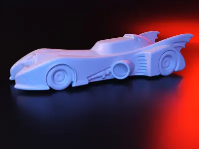 Batman Car stl 3D print model