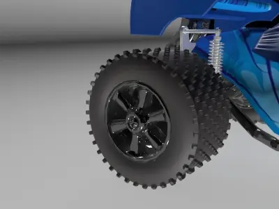 Remote Control Car 3D model