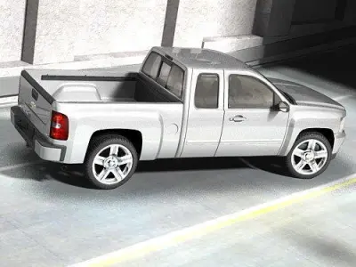 Chevrolet Silverado CG 2007 3D model