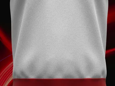  V-Neck Knitted Vest CLO File 3D model