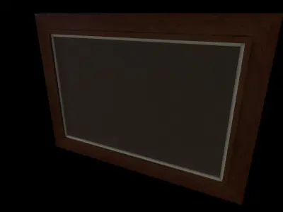 Sailing Boats Oil Painting  3D model