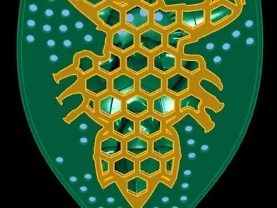 Pendant 3D print model 13
