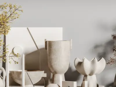 decorative set 133 3D model