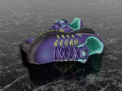 NIKE ZOOM PEGASUS 33 3D SHOES 3D model