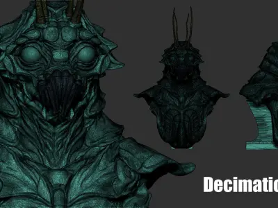 District 9 Prawn  3D print model