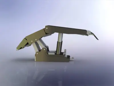 LTCC Longwall Top Coal Caving Machine Model 3D print model